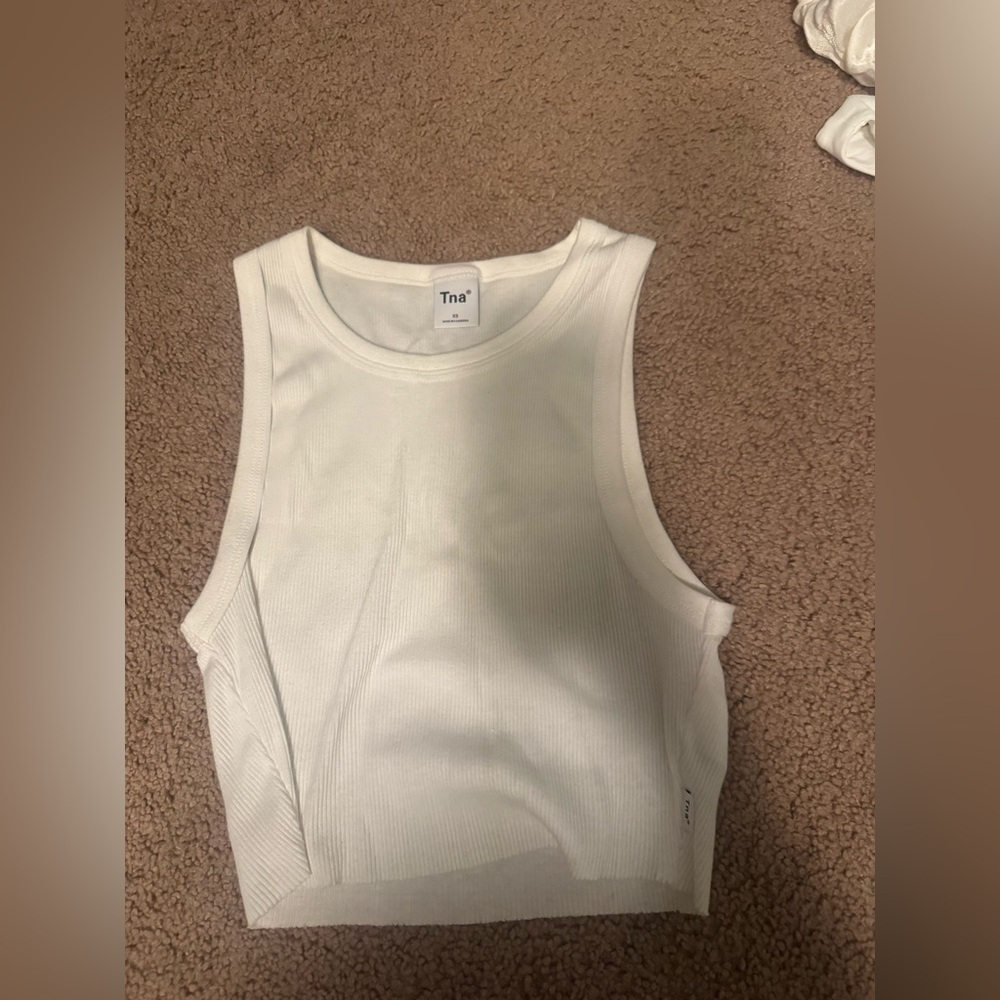 SET OF TWO TNA Ribbed Tank Top